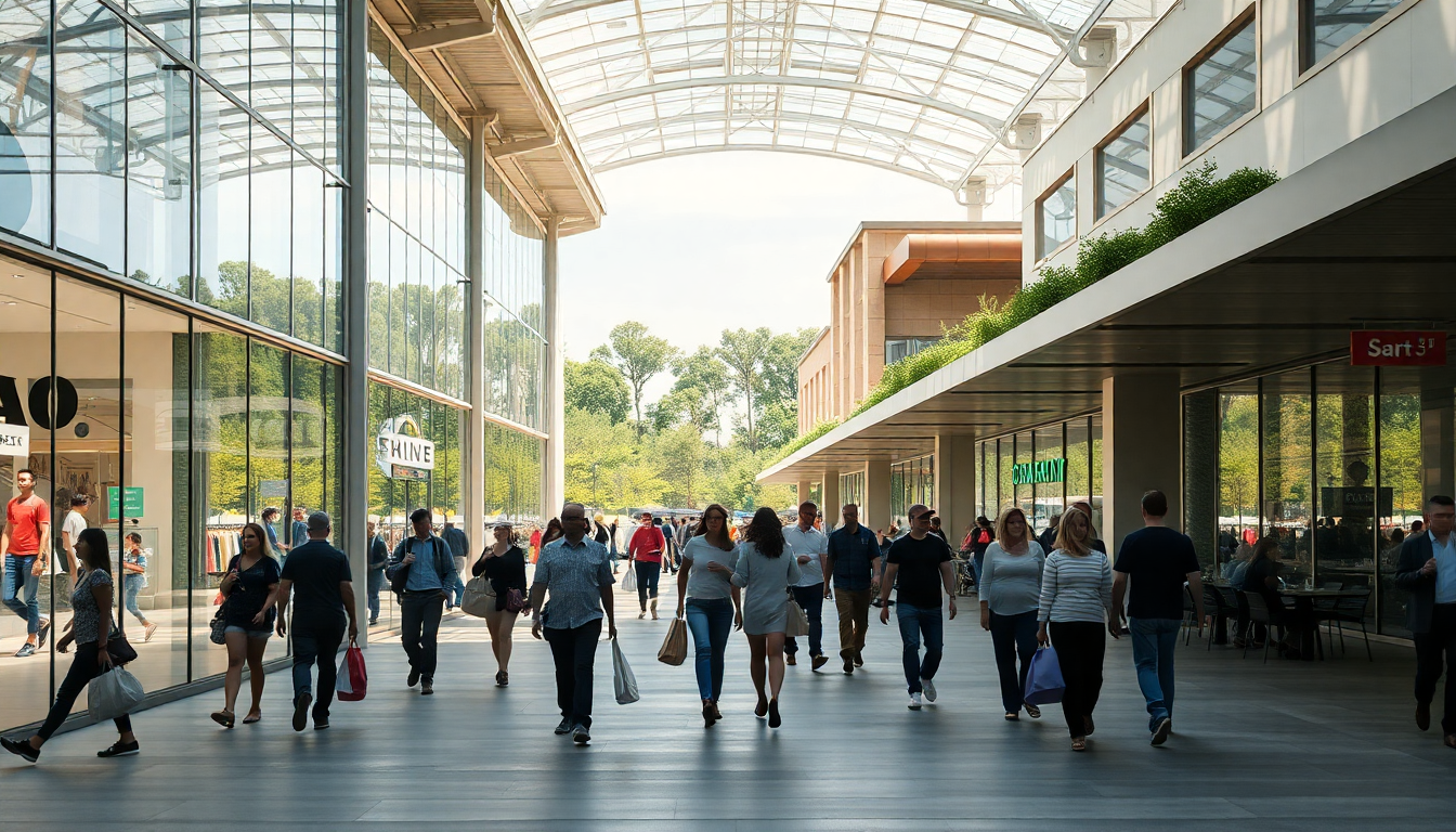 Centros comerciales outlet en EE.UU.: análisis del crecimiento y sostenibilidad
