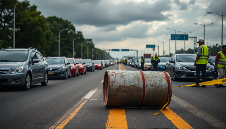 Cilindro sospechoso en la Panamericana: un llamado a la acción