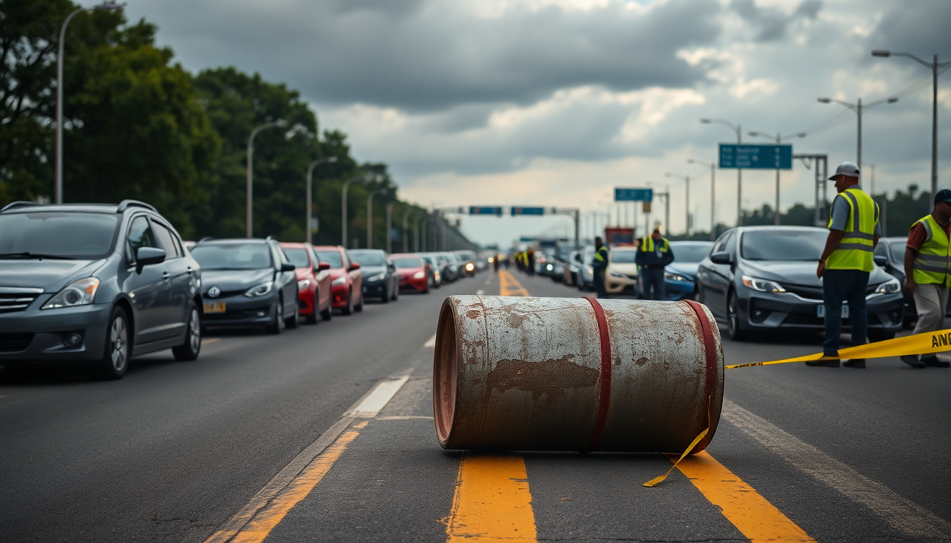 Cilindro sospechoso en la Panamericana: un llamado a la acción