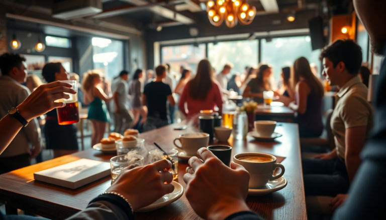 Coffee raves: un nuevo enfoque para socializar y disfrutar del café