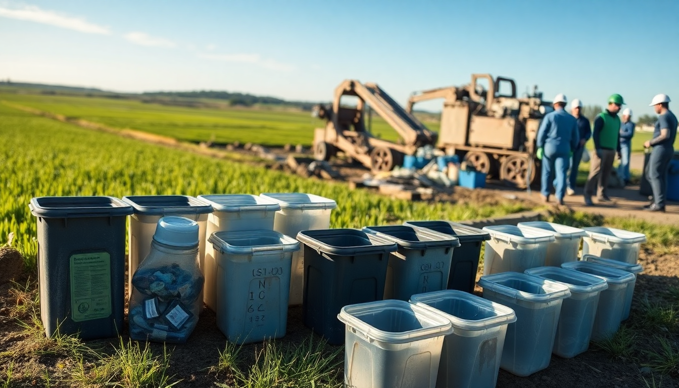 Cómo la gestión de envases fitosanitarios impulsa la economía circular en Argentina