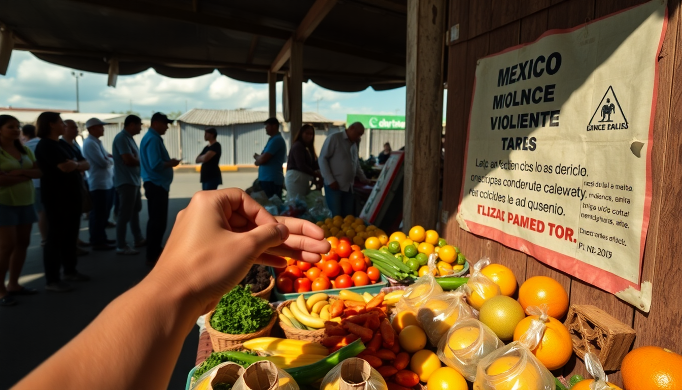 Consecuencias de la violencia en la política de aranceles entre México y EE.UU.