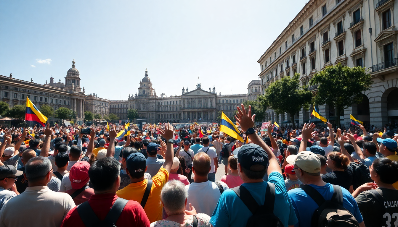 Contexto y análisis de la marcha a favor de Uribe