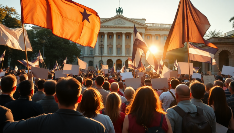 Crisis económica y escándalos de corrupción en la administración Milei