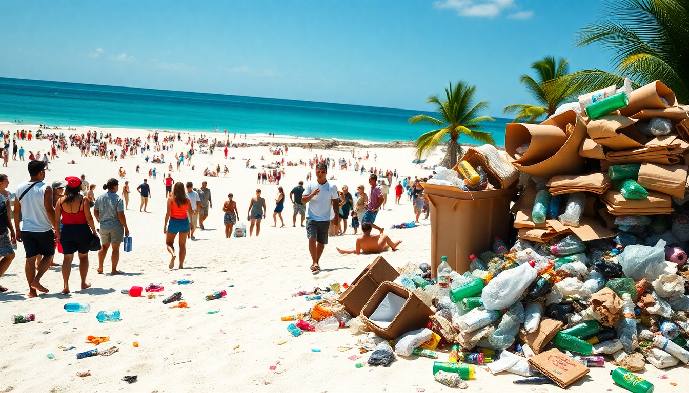 Desafíos ambientales del turismo en el Caribe colombiano