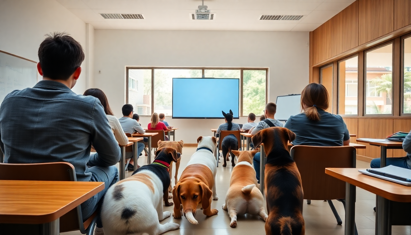 Desafíos y soluciones en la adopción de perros en entornos educativos