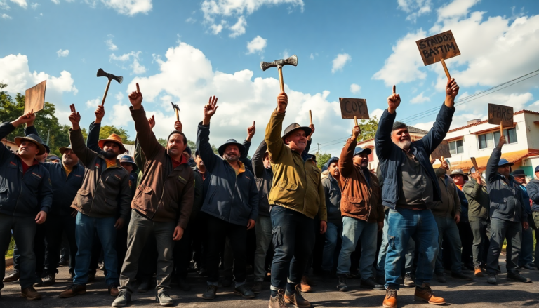 Descontento laboral en Paipa: razones detrás de las protestas de los carboneros