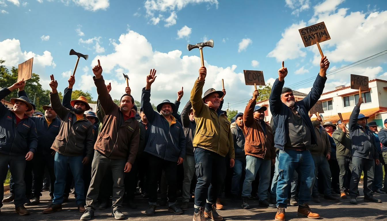 Descontento laboral en Paipa: razones detrás de las protestas de los carboneros