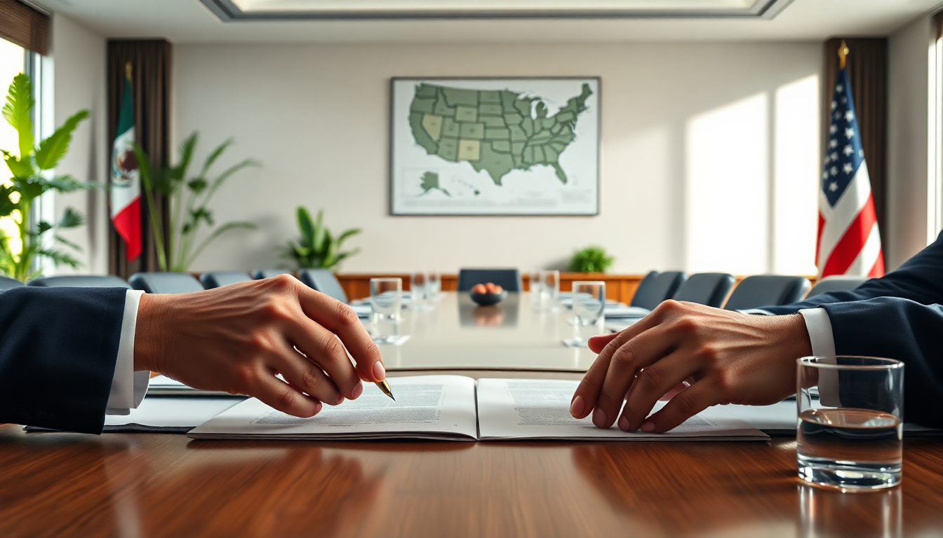 Desentrañando el acuerdo de seguridad bilateral entre México y EE. UU.