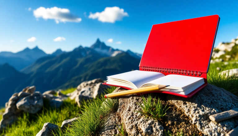 El ‘Tinder de las montañas’: cómo un cuaderno rojo une corazones