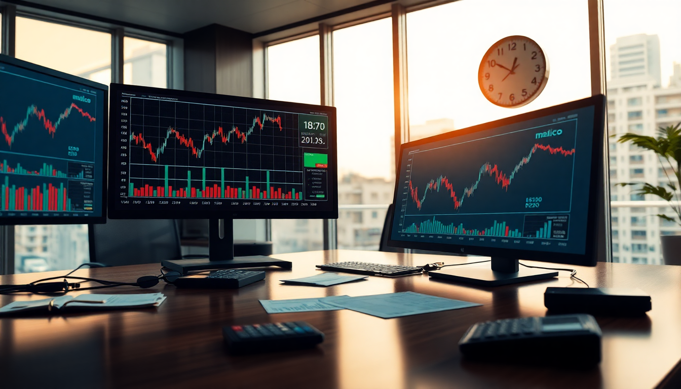 Evolución del tipo de cambio dólar-peso mexicano en el contexto financiero