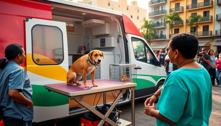 Innovación en atención animal: el primer hospital móvil veterinario de Cartagena