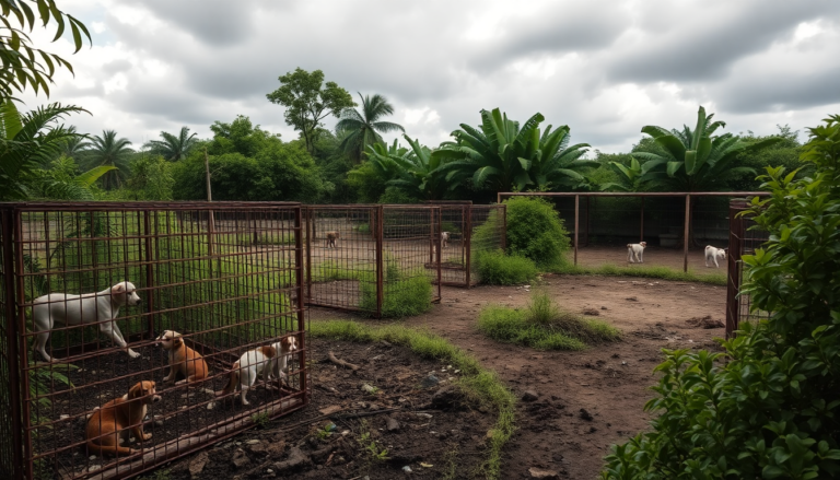 Investigación revela condiciones inaceptables para animales en Mairiporã