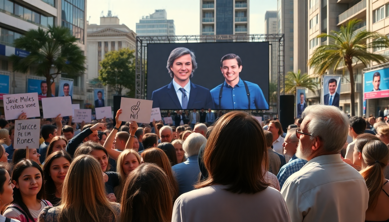 Javier Milei incorpora a un conocido rostro televisivo en su campaña electoral