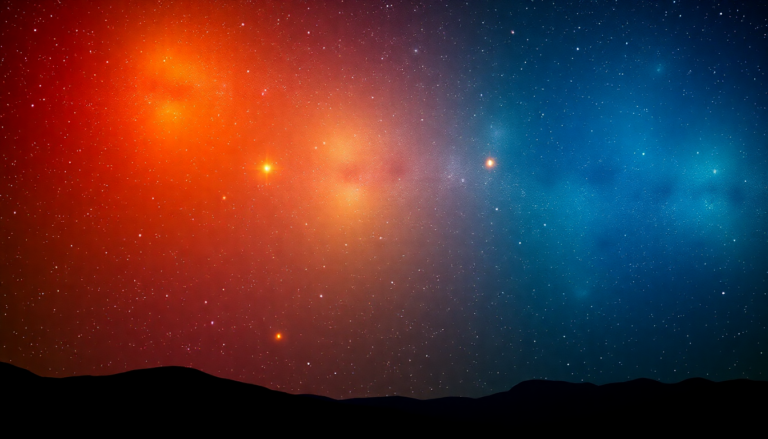 La ciencia detrás del color de las estrellas