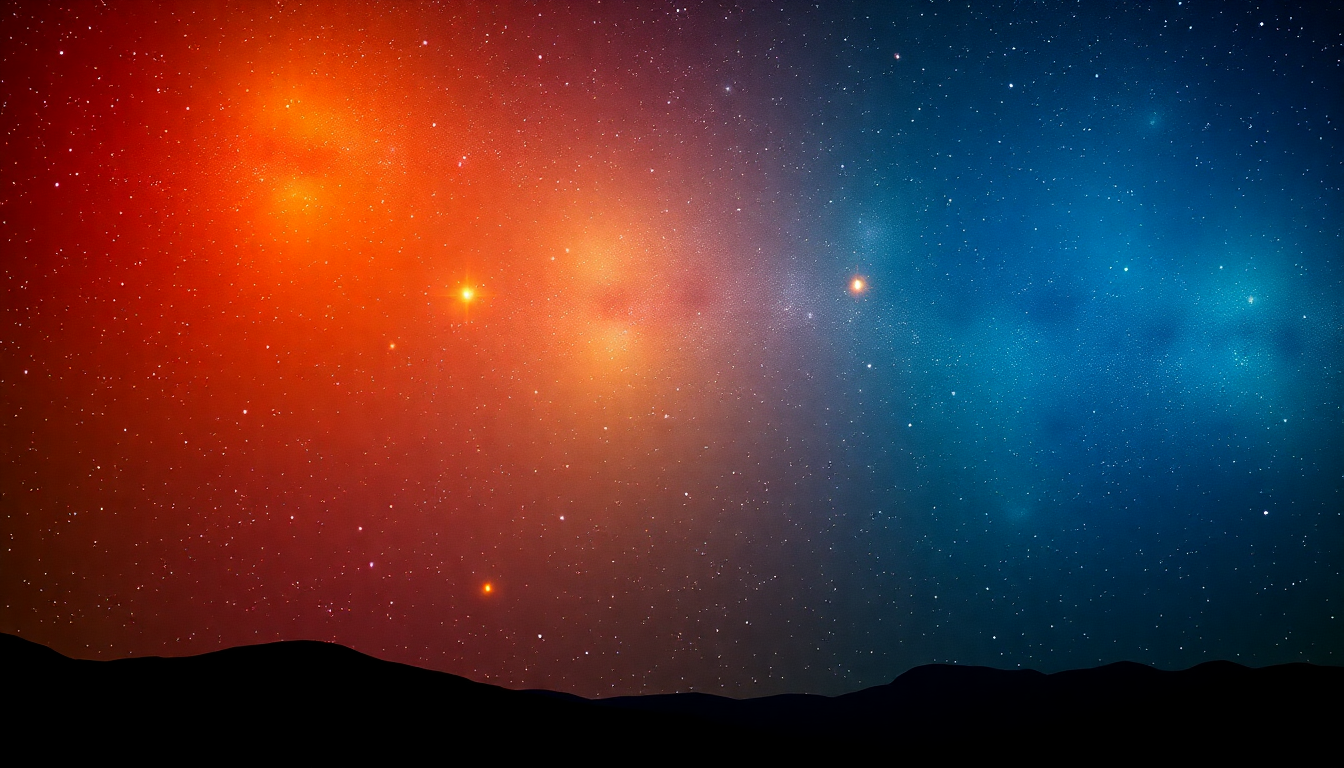 La ciencia detrás del color de las estrellas