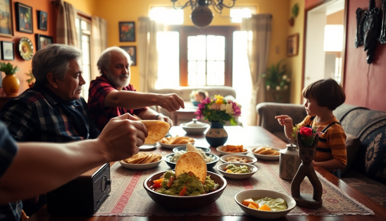 La experiencia de hospedar a familiares en México