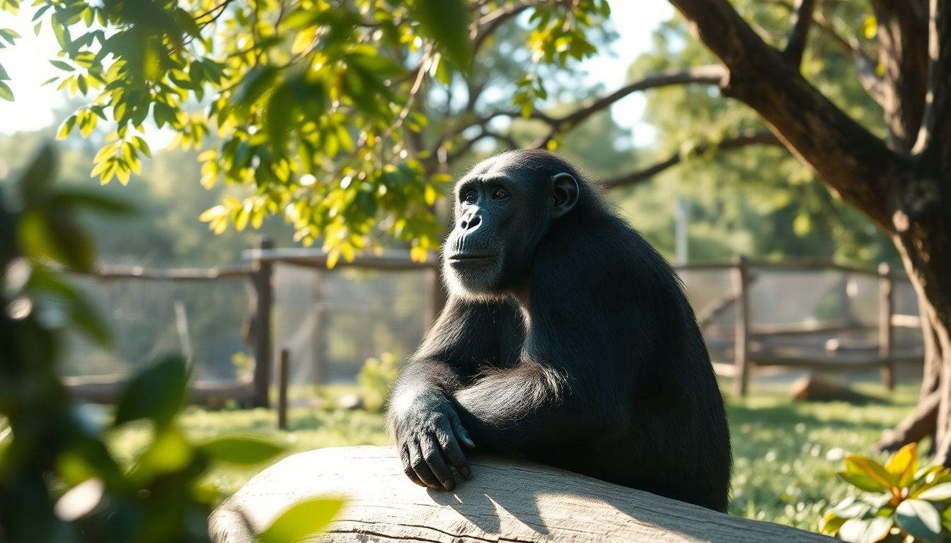 La historia de Bubbles, el chimpancé que conoció la fama y la tranquilidad