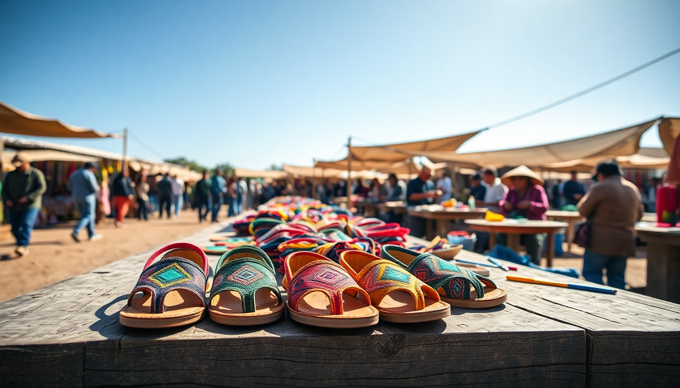Oaxaca inicia registro para proteger los diseños de huaraches indígenas