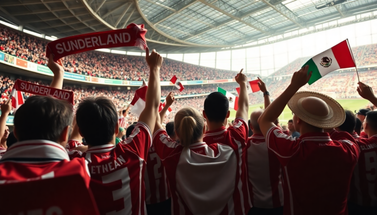 Sunderland y su creciente afición mexicana: un fenómeno inesperado