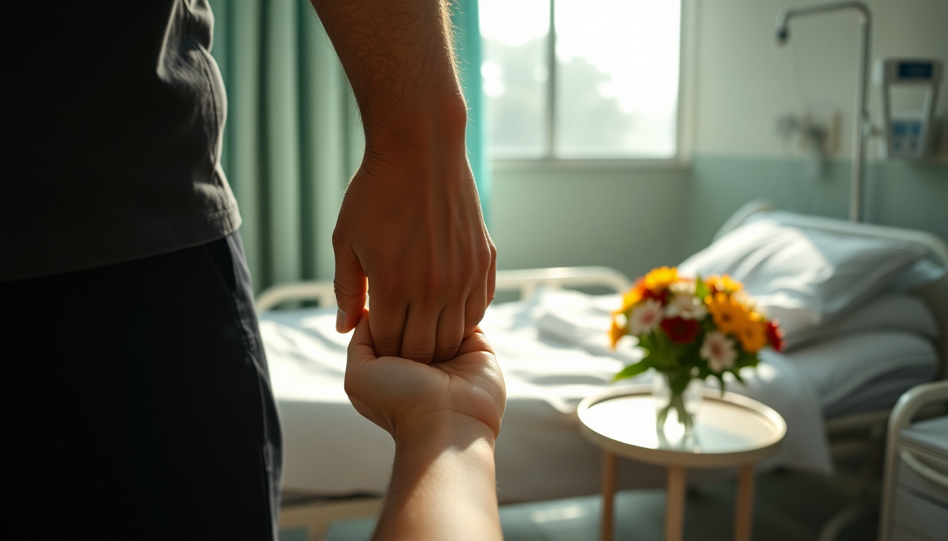 Un amor que desafió la adversidad en un hospital