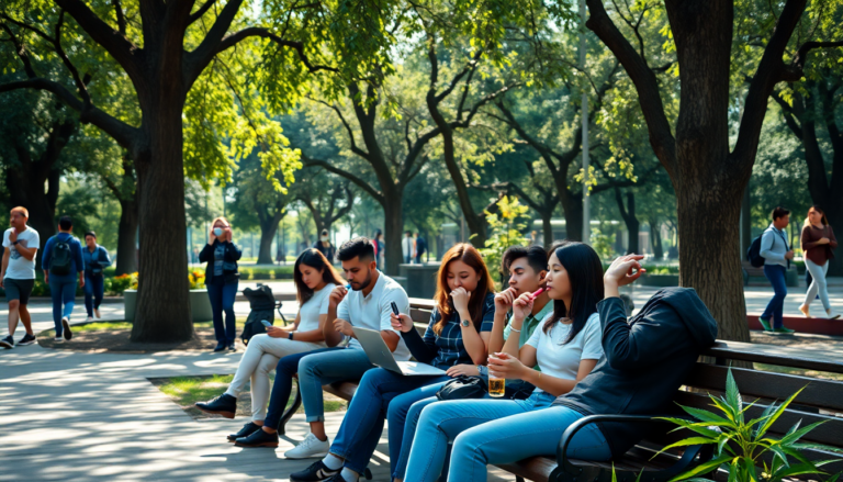 Zonas de consumo de cannabis: una solución temporal en la capital mexicana
