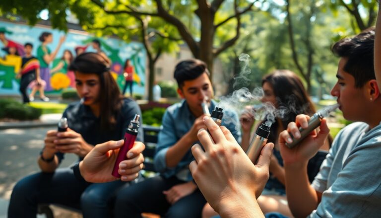 Aumento alarmante del uso de cigarrillos electrónicos en la juventud mexicana
