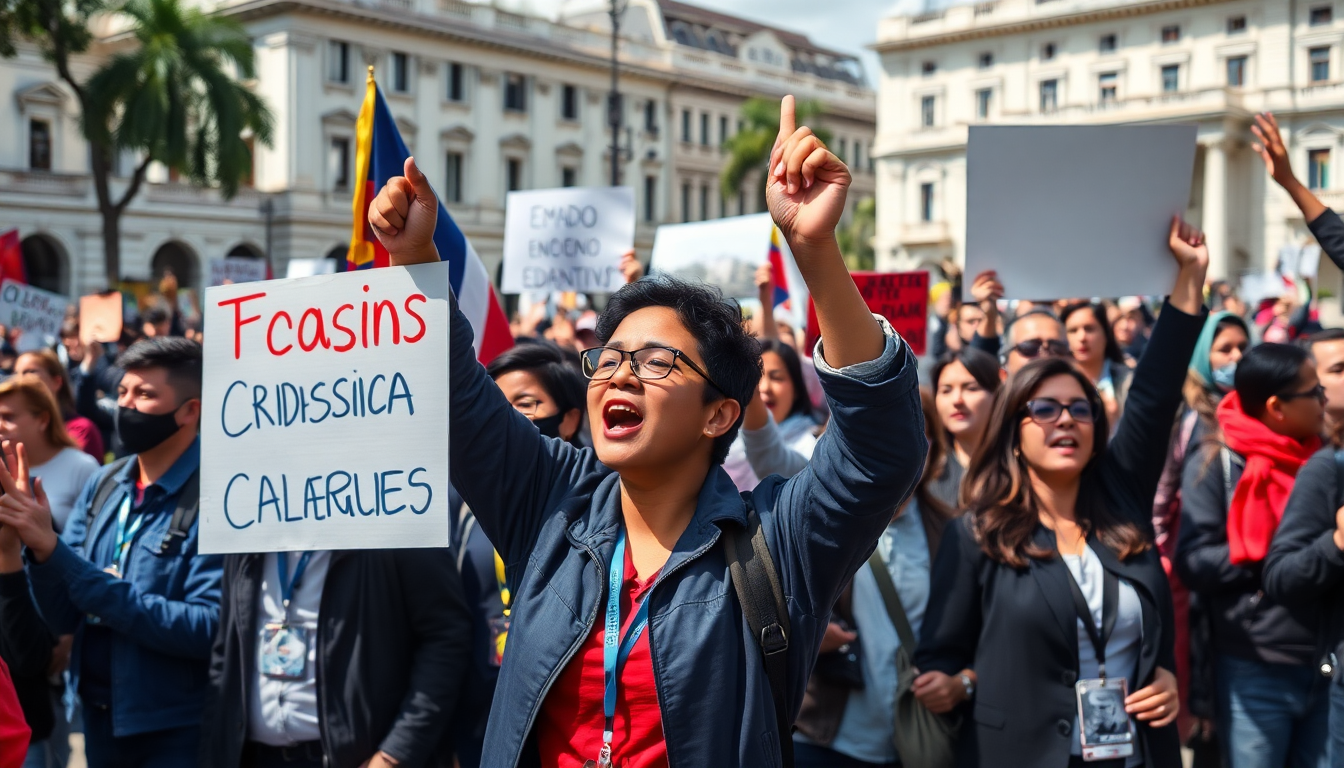Docentes en Caldas: protestas que desafían el sistema educativo