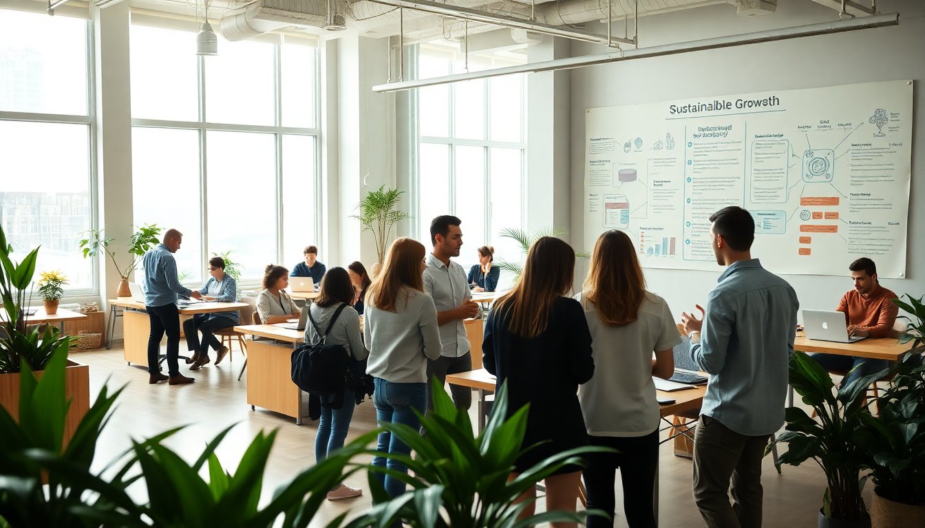Sostenibilidad en startups: desmitificando el crecimiento