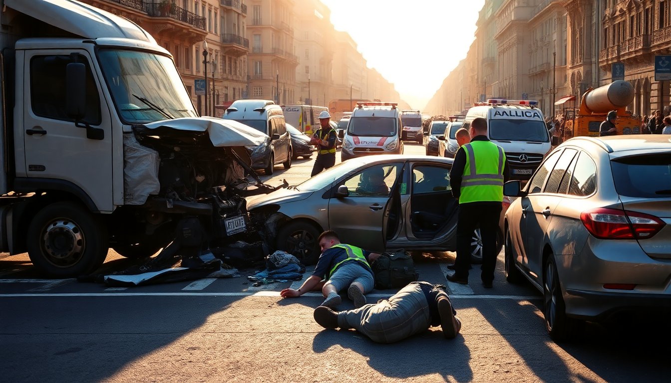 Accidente mortal en Madrid deja varios heridos