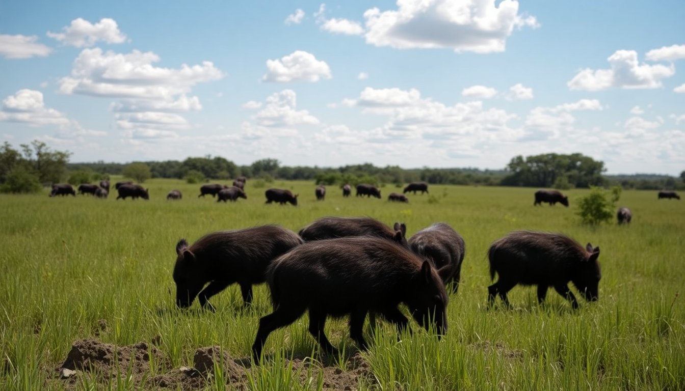 Cerdos salvajes en Texas: Desafíos ambientales y culturales que debemos enfrentar