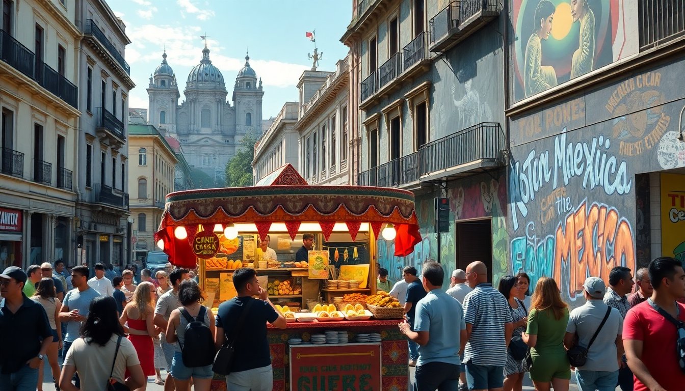 Descubre la vibrante cultura y deliciosa gastronomía de la Ciudad de México