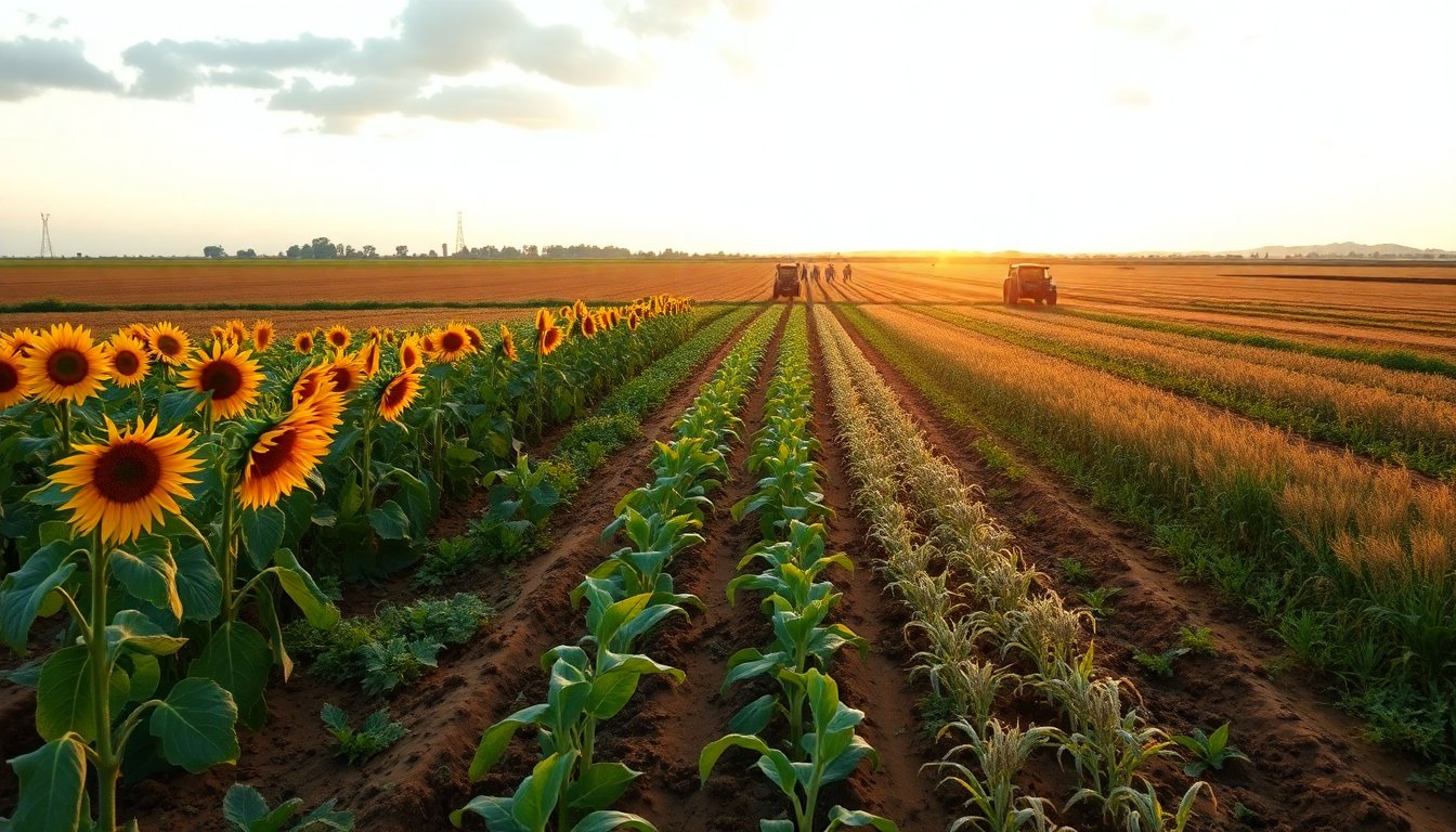 Oportunidades para la Diversificación de Cultivos en la Agricultura Moderna