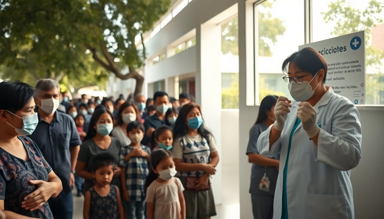 Baja California Reporta Seis Casos de Sarampión y Lanza Campaña de Vacunación Masiva