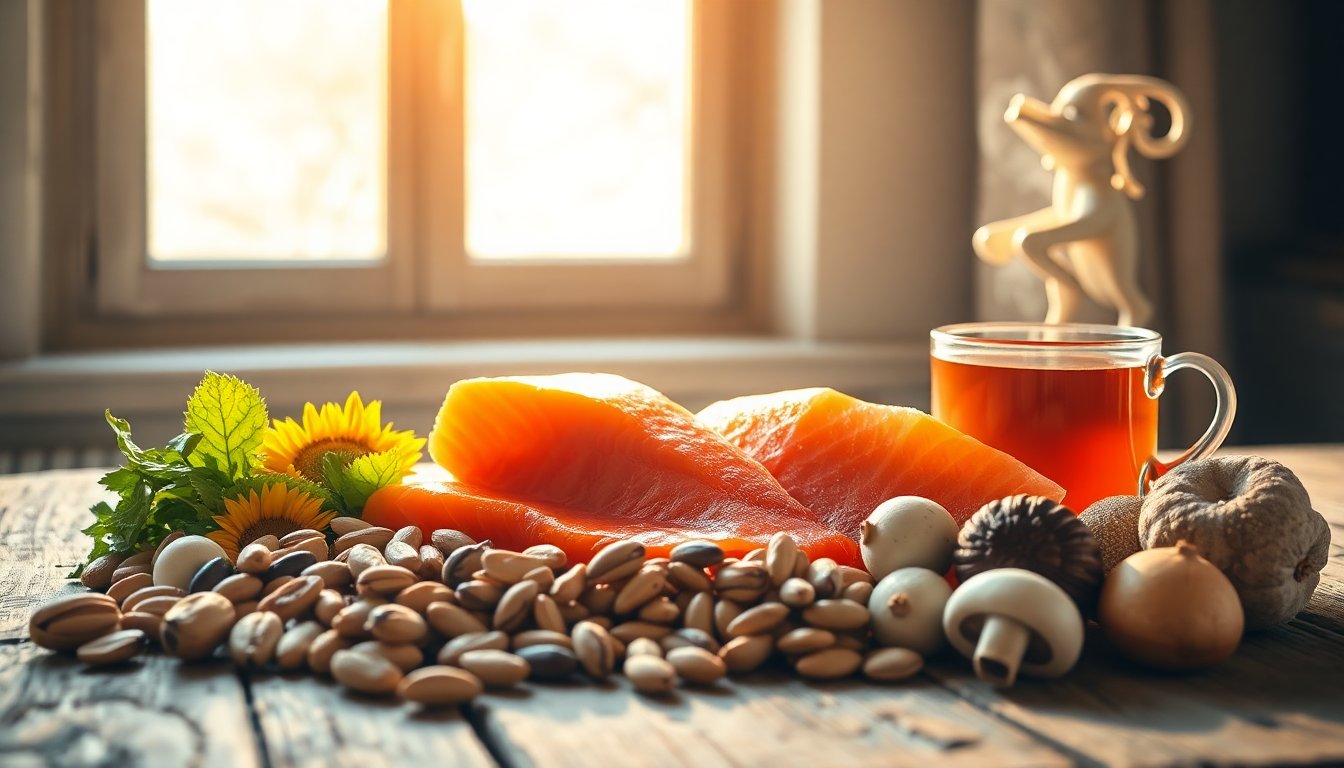 Cómo la vitamina D y el selenio fortalecen el sistema inmunológico en invierno