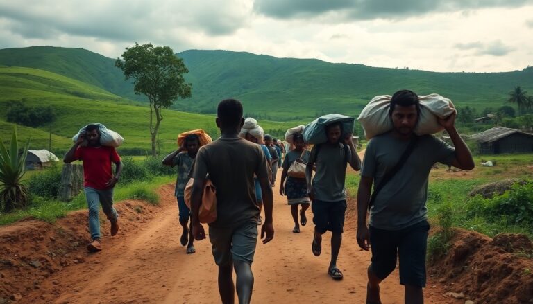Crisis de Desplazamiento Forzado en Catatumbo por Violencia entre Grupos Armados