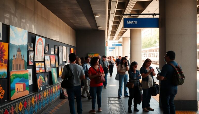 Descubriendo el arte y el comercio en el metro de la Ciudad de México: una experiencia única