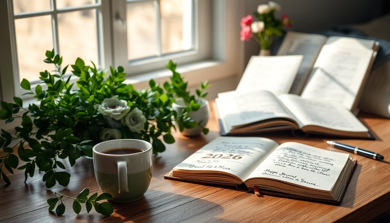 Deseos inspiradores para un 2026 inolvidable