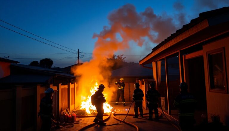 Incendio Controlado en la Colonia Castillo Activa a los Cuerpos de Emergencia