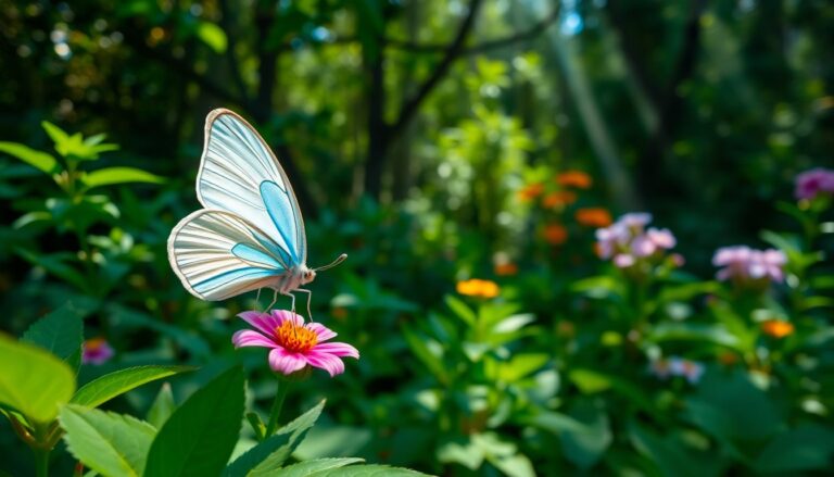 La mariposa blanca y celeste: un símbolo de conservación en Argentina