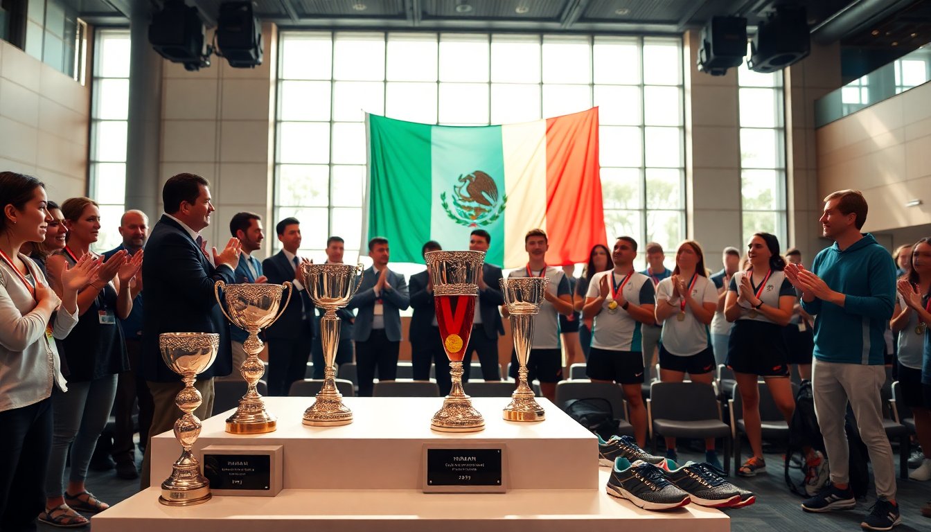 México Reconoce a sus Jóvenes Atletas en los Premios Panam Sports 2023