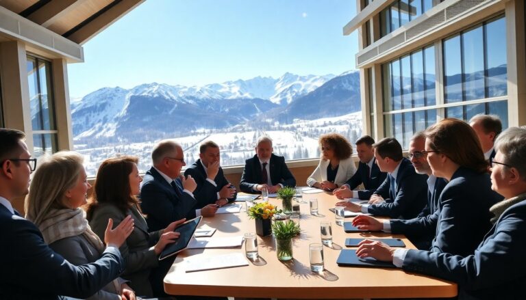 Alicia Bárcena impulsa una transición energética urgente en Davos