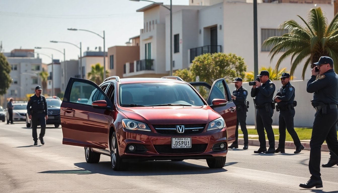 Capturan a delincuentes tras persecución por robos a transportistas en Mexicali