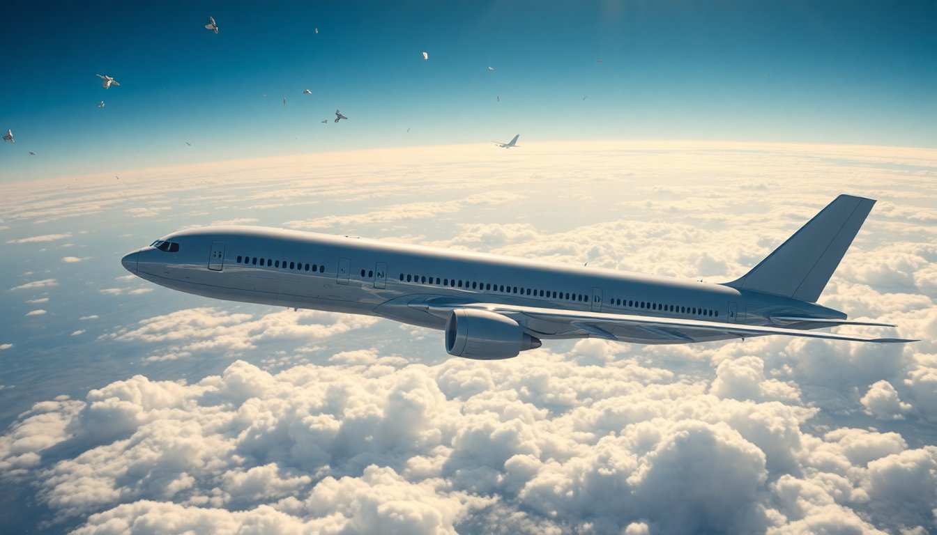 El riesgo de la basura espacial en la seguridad de los vuelos comerciales