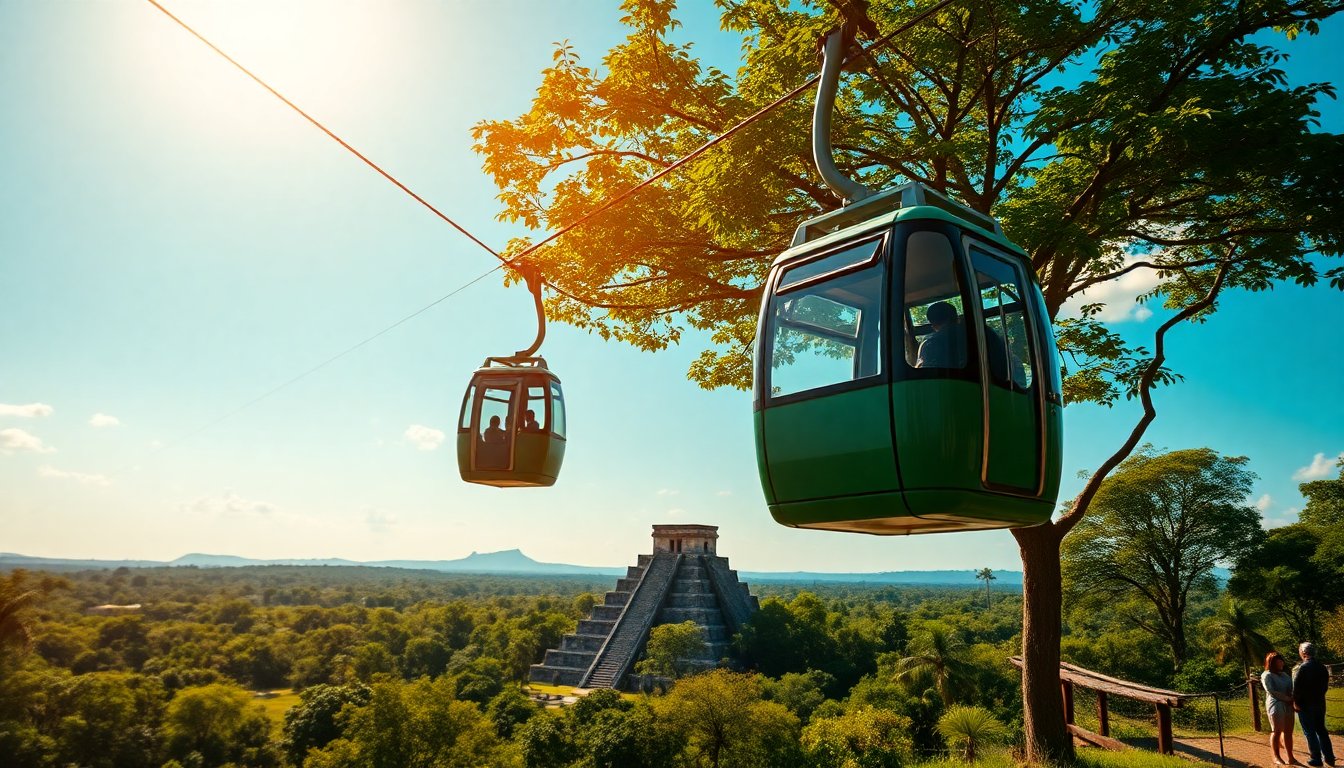 El teleférico de Yucatán reemplazará al Tren Maya por falta de interés