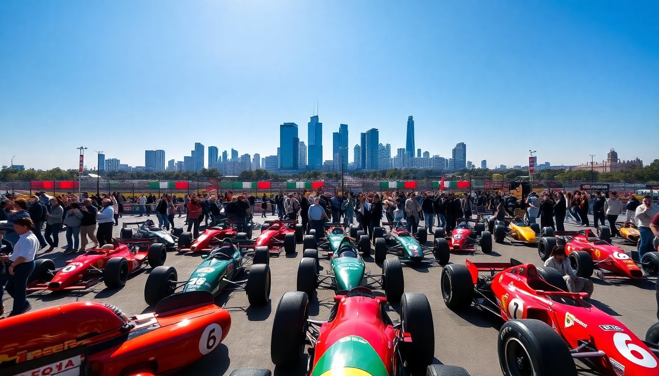 Fórmula 1: la exhibición se instala en la Ciudad de México