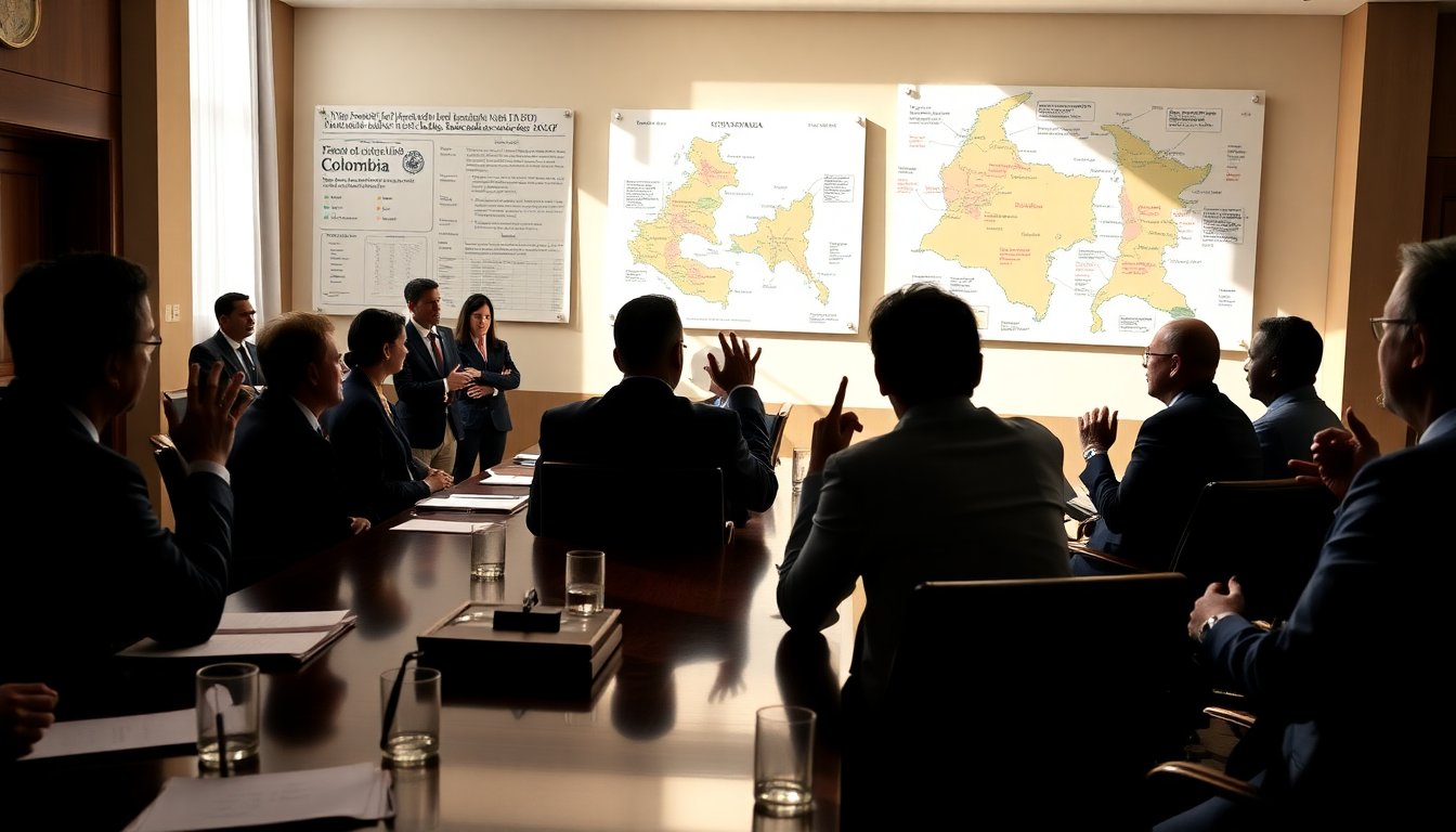 Gobernadores de Colombia se opponen al aumento de impuestos por decreto