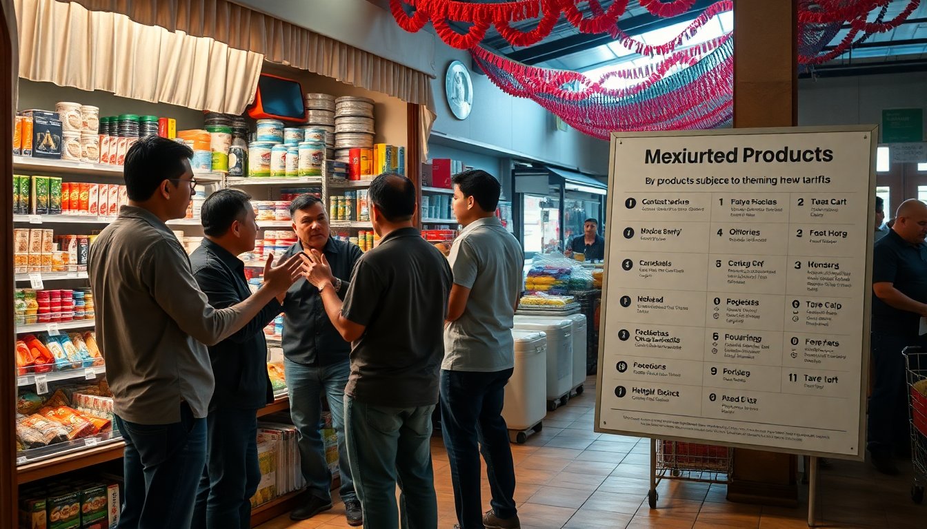 Impacto de los Nuevos Aranceles en México para Productos Importados en la Economía