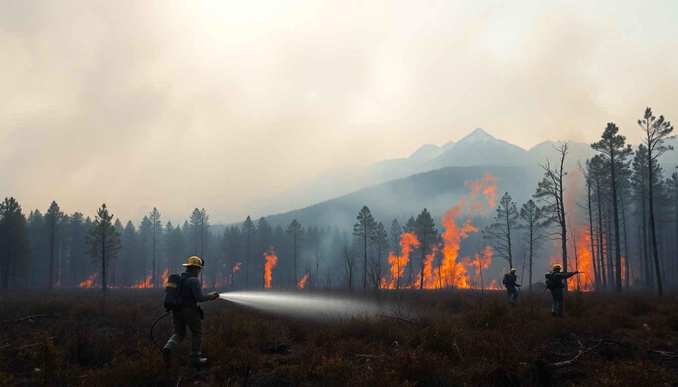 Incendios en Patagonia: Desafíos extremos en la lucha contra el fuego