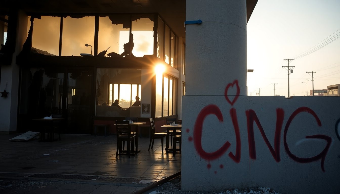 Incendios y grafitis en Mexicali: La creciente influencia del CJNG
